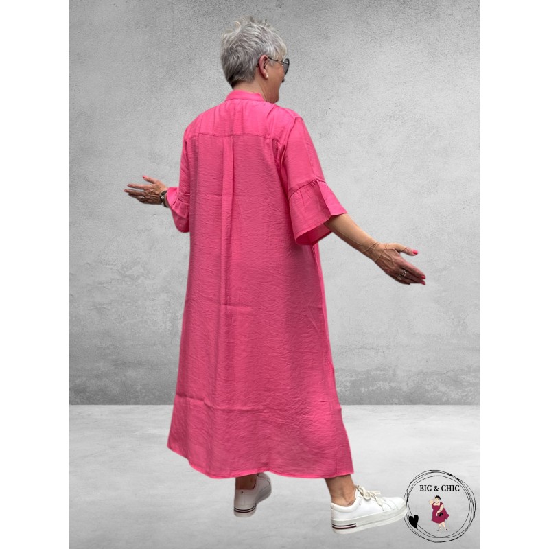 Version doorknoop jurk Roze