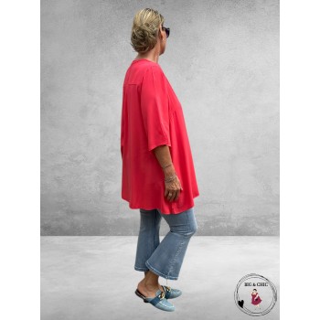 VERSION Blouse koraal 