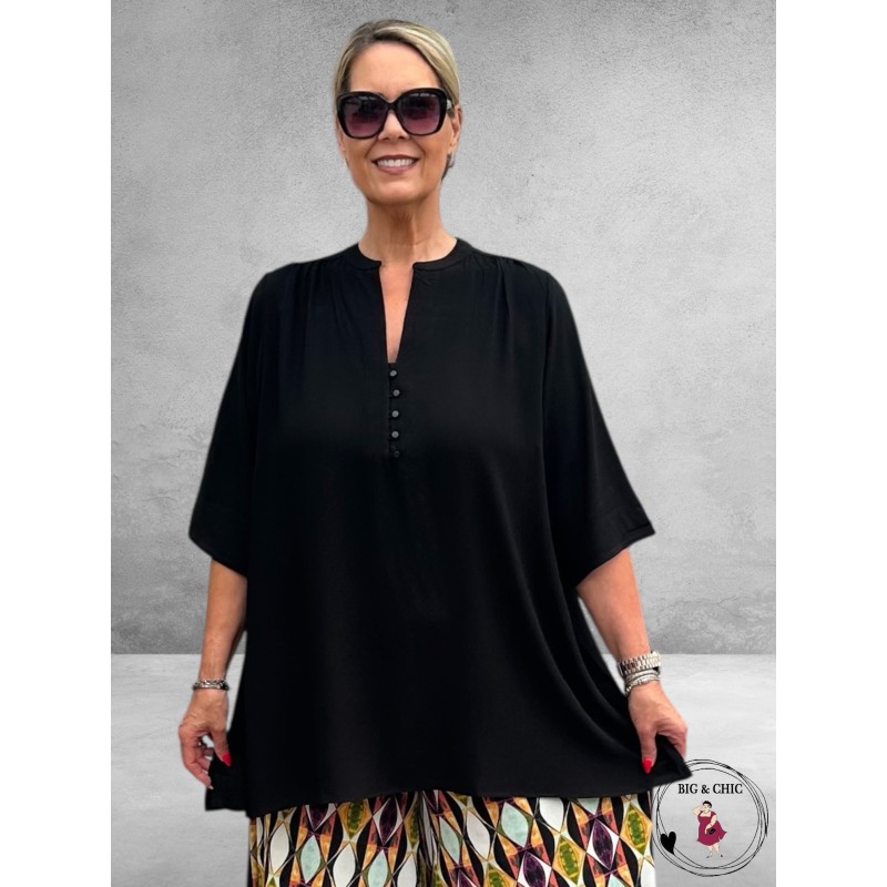 VERSION Blouse Zwart