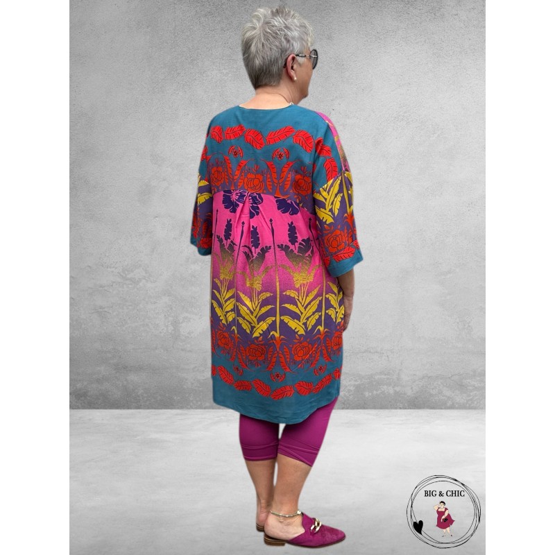 Vincenzo Allocca Tuniek-Jurk Multicolor 