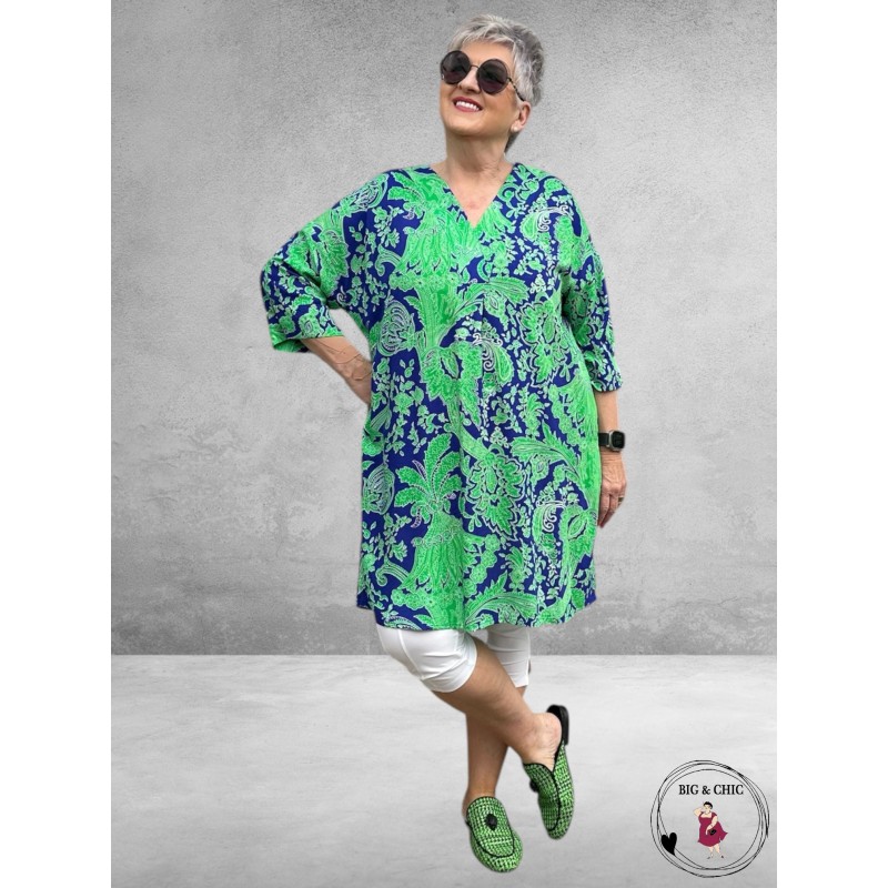 Vincenzo Allocca Tuniek-Jurk Groen-Kobalt