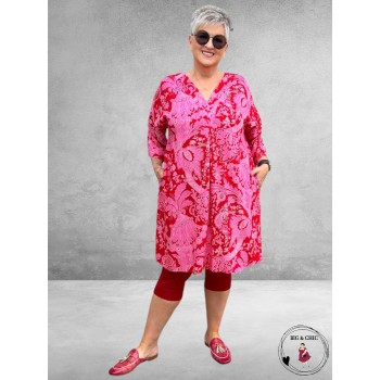 Vincenzo Allocca Tuniek-Jurk Rood-Roze