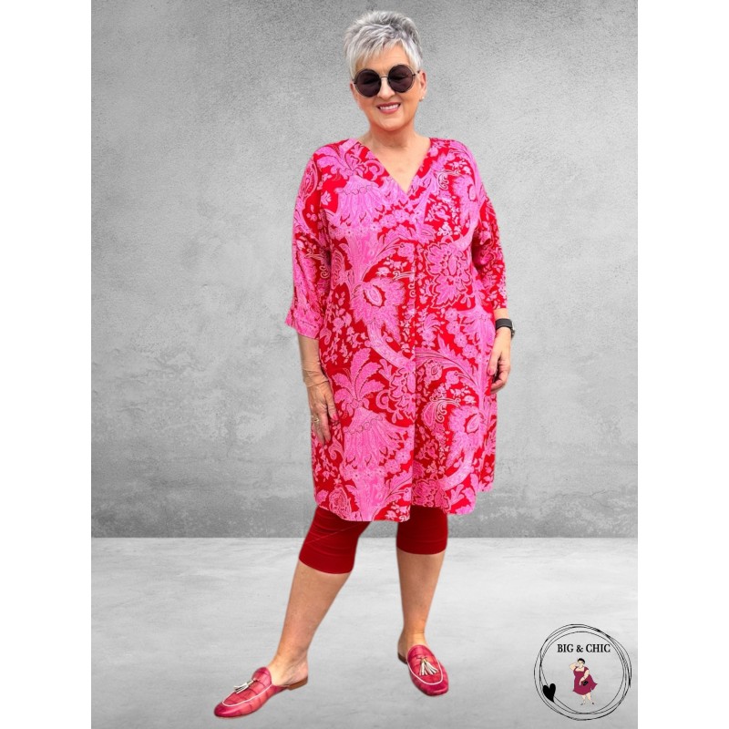 Vincenzo Allocca Tuniek-Jurk Rood-Roze