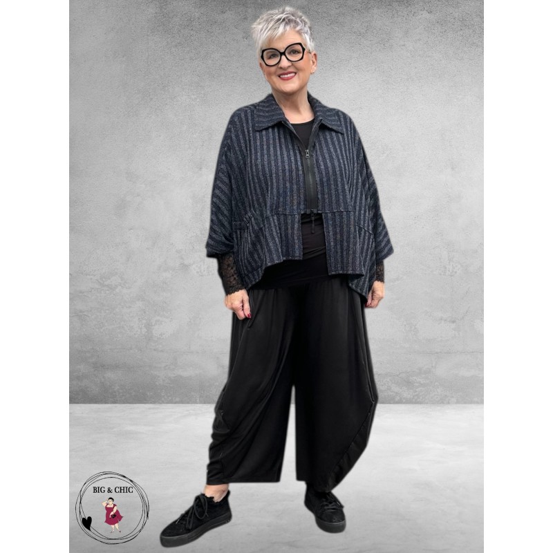 VINCENZO ALLOCCA Jasje/Vest Blauw Gemeleerd