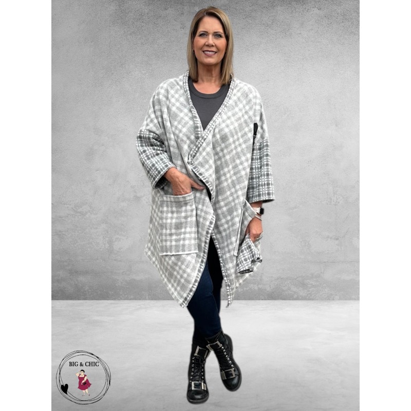 VINCENZO ALLOCCA Poncho Fleece