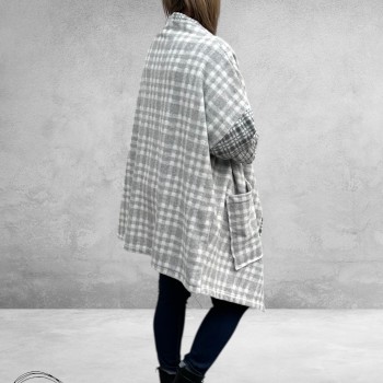 VINCENZO ALLOCCA Poncho Fleece