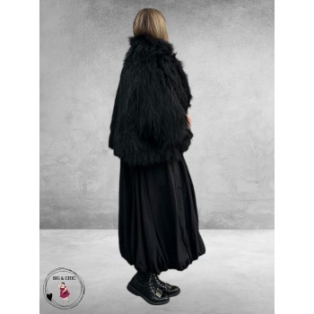 VINCENZO ALLOCCA Fluffy Jasje Zwart