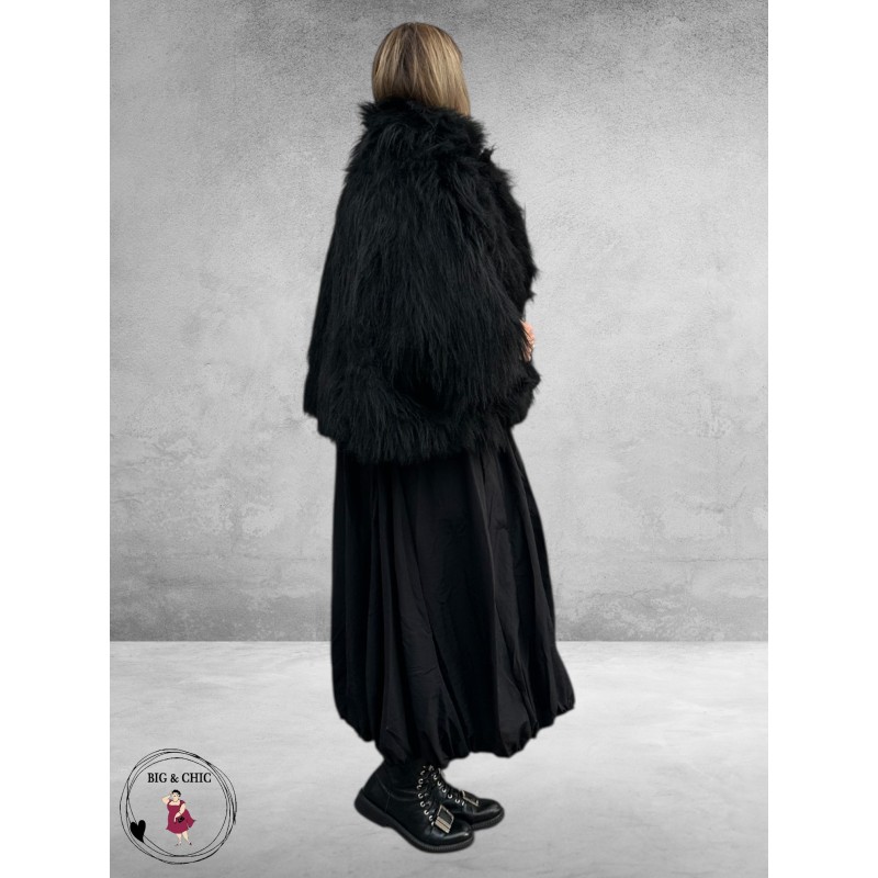 VINCENZO ALLOCCA Fluffy Jasje Zwart