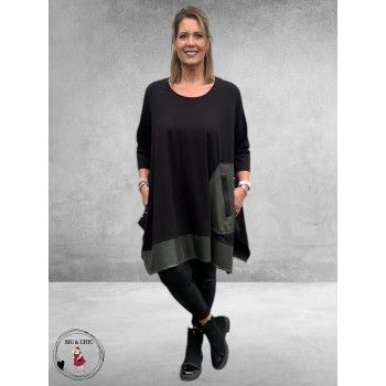 VINCENZO ALLOCCA Tuniek Lederpatch 