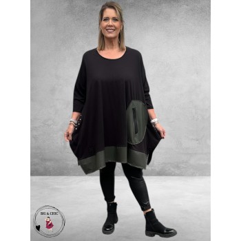 VINCENZO ALLOCCA Tuniek Lederpatch 