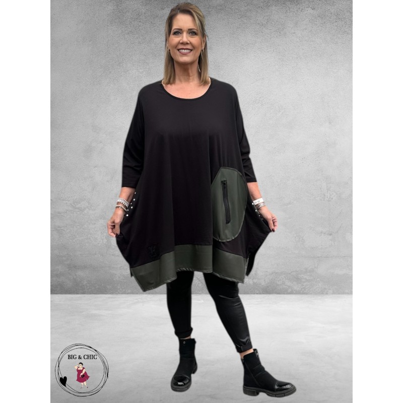 VINCENZO ALLOCCA Tuniek Lederpatch 