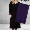 YOEK  Jurk A-lijn  SWING DOLCE PURPLE