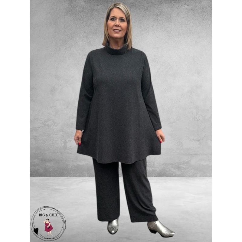 YOEK Tuniek Gemêleerd Grijs