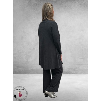 YOEK Tuniek Gemêleerd Grijs