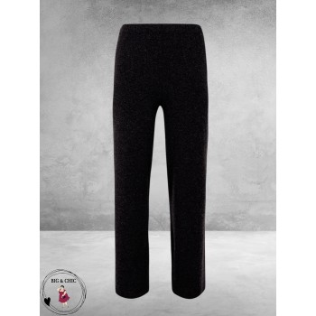 YOEK Broek Grijs Gemêleerd