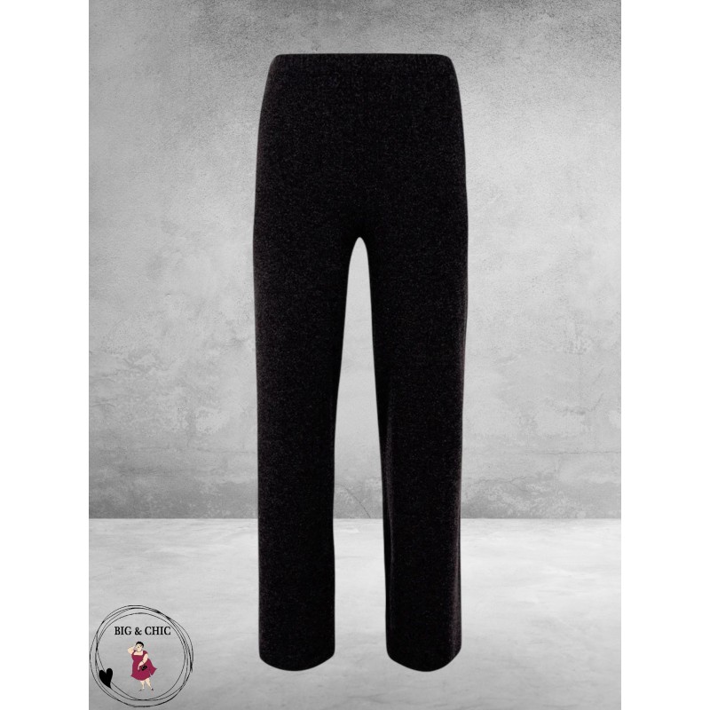 YOEK Broek Grijs Gemêleerd