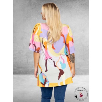 YOEK Tuniek Pleated Danza