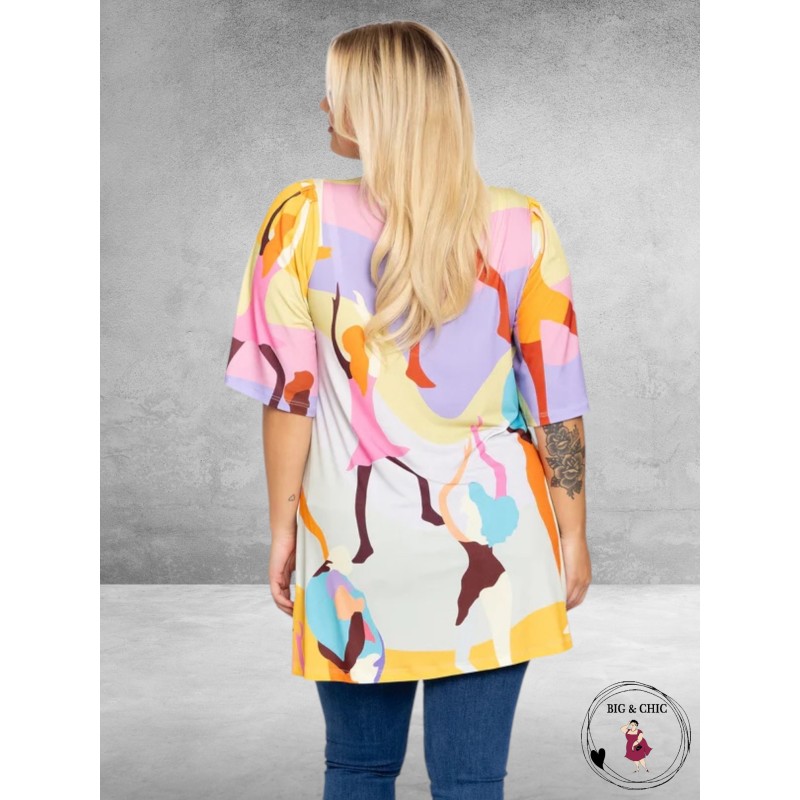 YOEK Tuniek Pleated Danza