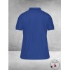 PLUS BASICS Polo Shirt Korte Mouw BLUE JEANS