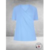 Plus Basics Wrap Top SKY