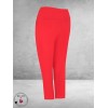 PLUS BASICS Broek 7/8 RED