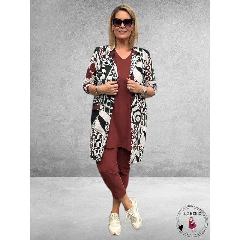 Plus Basics Blazer Roll-Up Africa