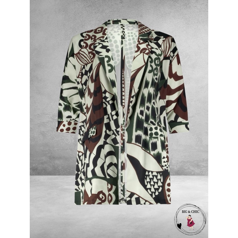 Plus Basics Blazer Roll-Up Africa