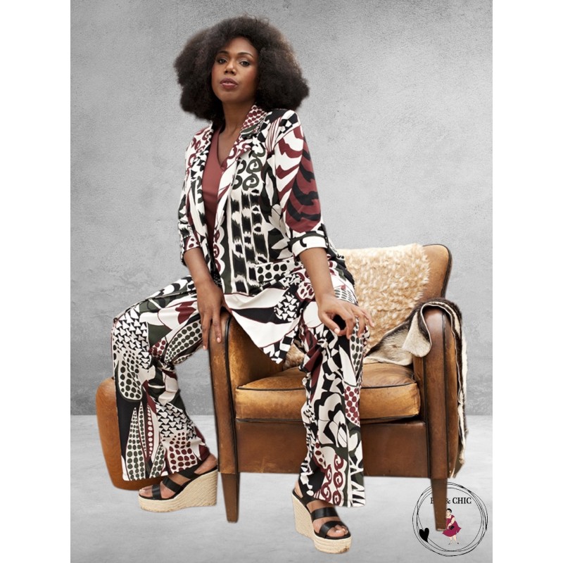 Plus Basics Blazer Roll-Up Africa