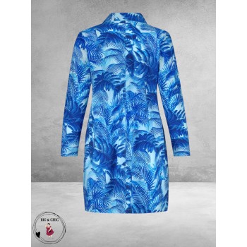 Plus Basics Blazer Long Jacket Hawaii