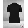 PLUS BASICS Polo Shirt Korte Mouw ZWART