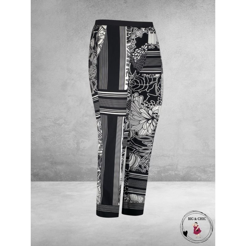 PLUS BASICS Broek/Pants 7/8 Conta Flower