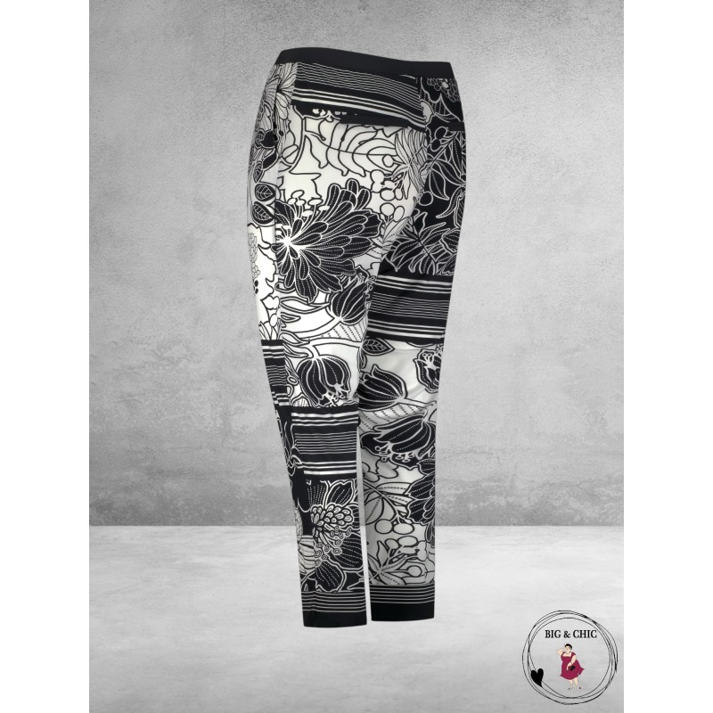 PLUS BASICS Broek/Pants 7/8 Conta Flower