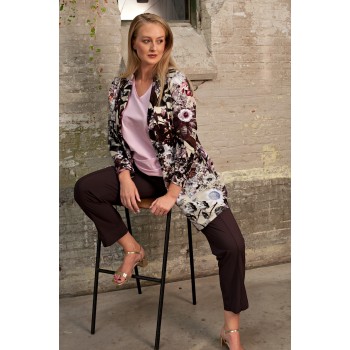 Plus Basics Blazer Long Jacket Winter Garden