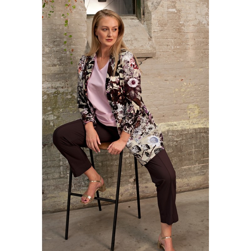 Plus Basics Blazer Long Jacket Winter Garden