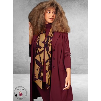 Plus Basics Shawl Elegant Florals