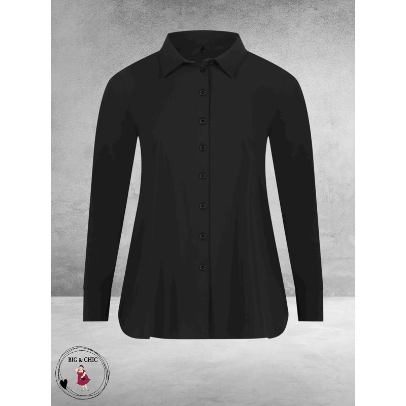PLUS BASICS Blouse ZWART