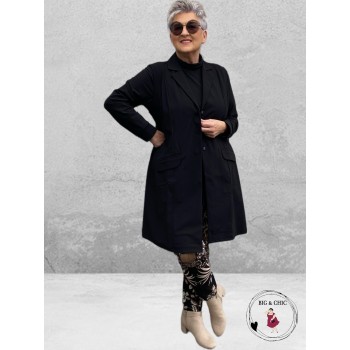 PLUS BASICS Gilet WARM Black 