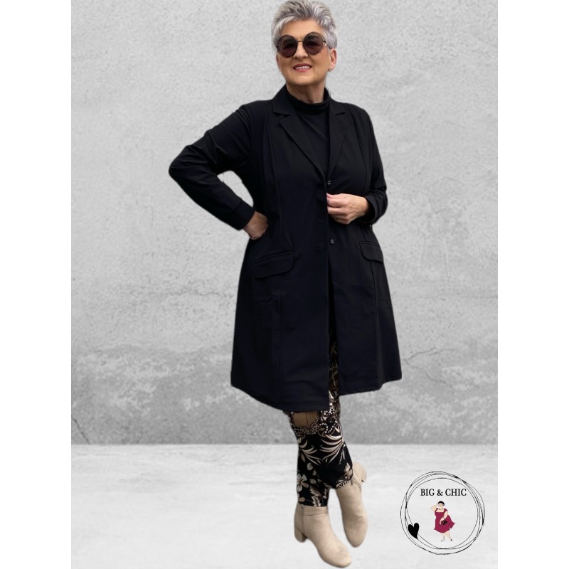 PLUS BASICS Gilet WARM Black 