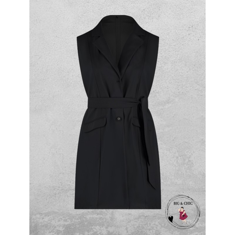 PLUS BASICS Gilet WARM Black 