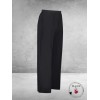 PLUS BASICS Broek/Pants WIDE ZWART WARM
