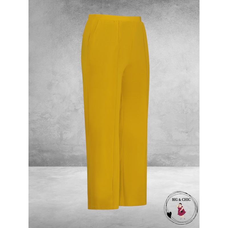 PLUS BASICS Broek/Pants OCHER YELLOW