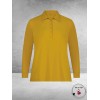 PLUS BASICS Polo Shirt OKER YELLOW