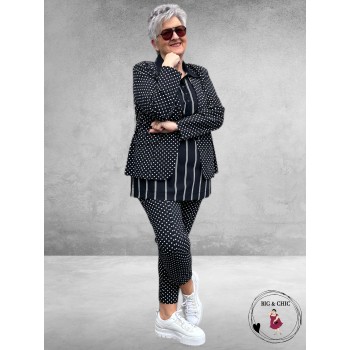 Plus Basics Jacket College Dot