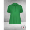 PLUS BASICS Polo Shirt Korte Mouw Forest Green