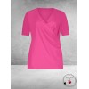 Plus Basics Wrap Top Fuchsia