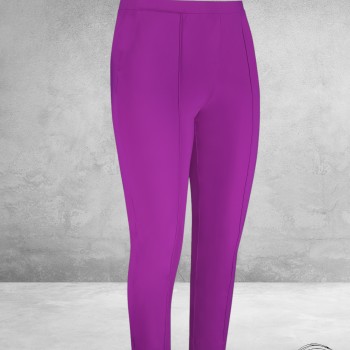 PLUS BASICS Broek 7/8 CYCLAM