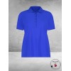 PLUS BASICS Polo Shirt Korte Mouw ROYAL BLUE
